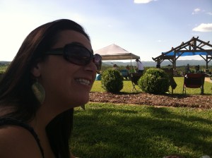 Alana Carpenter at Calyx Farms. 