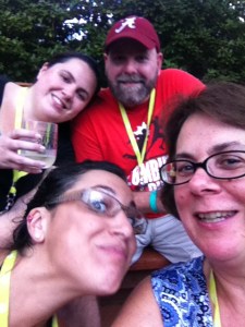 Alana Carpenter with family at Greenville Zoo